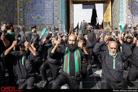 عزاداری شهادت علی بن موسی الرضا علیه السلام حرم مطهر رضوی