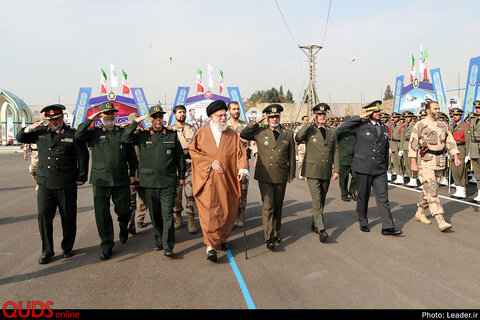 حضور فرمانده کل قوا در مراسم دانش‌آموختگی دانشجویان دانشگاه‌های افسری ارتش