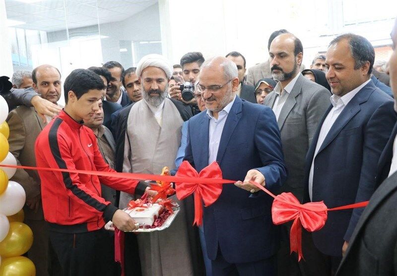 ۷ سالن ورزشی ‌با حضور وزیر آموزش و پرورش در مشهد مقدس افتتاح شد