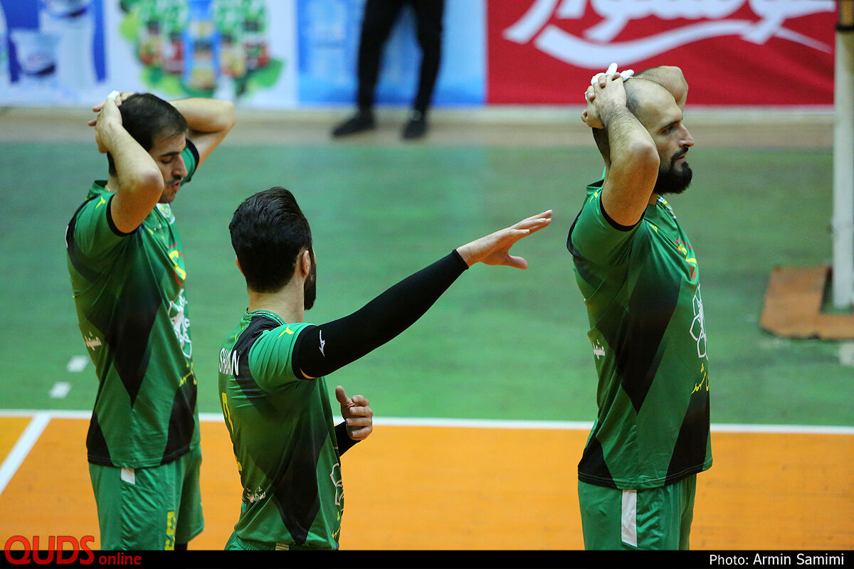 شکست تیم والیبال پیام مشهد در دیدار خانگی