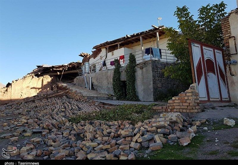 زلزله در میانه آذربایجان شرقی/فیلم