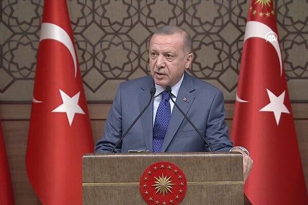 اردوغان: اجازه ایجاد رعب و وحشت در شمال سوریه را نمی‌دهیم
