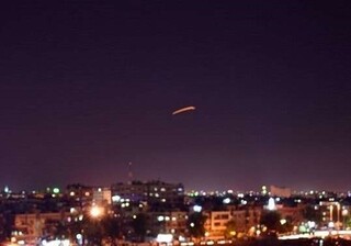 پدافند هوایی سوریه در جنوب دمشق فعال شد

