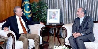 قدردانی رئیس‌جمهور پاکستان از مواضع رهبر معظم انقلاب در خصوص کشمیر
