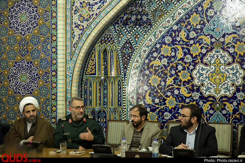 جلسه ستاد ساماندهی حاشیه شهر مشهد