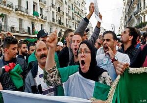 تظاهرات مردم الجزایر در آستانه انتخابات ریاست‌جمهوری
