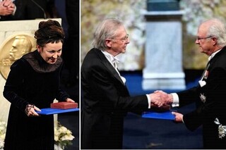 جوایز برندگان نوبل ادبیات اهدا شد/ ۷ کشور مراسم را تحریم کردند