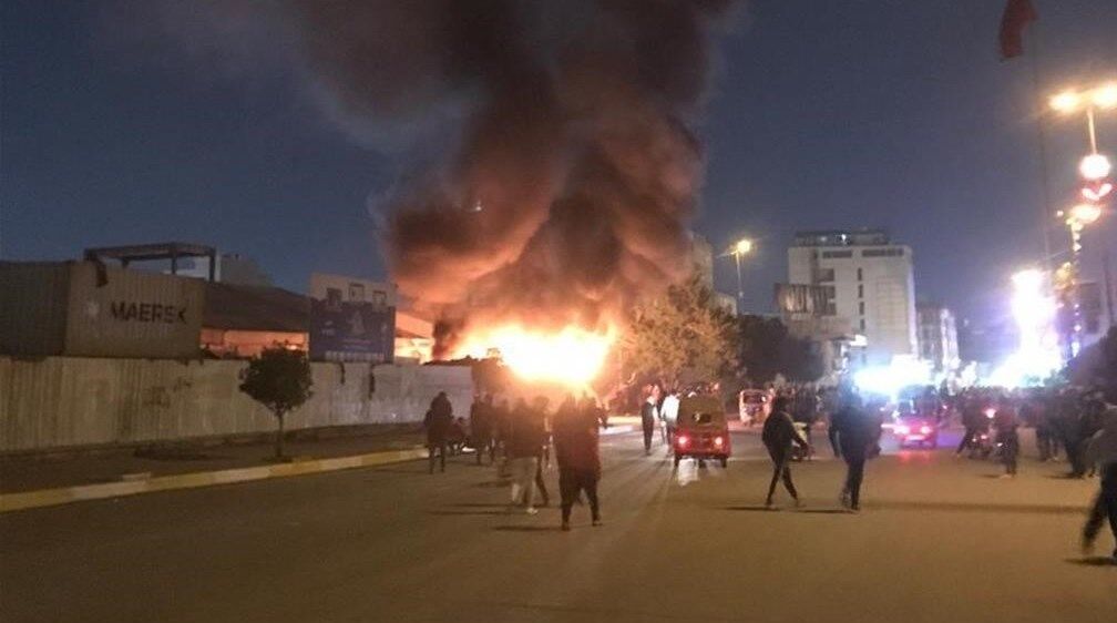 فرماندهی پلیس کربلا: عناصر نفوذی موکب‌های حسینی را به آتش کشیدند 
