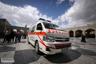 چهار زائر در حادثه ترافیکی در محور خرمشهر به اهواز مصدوم شدند