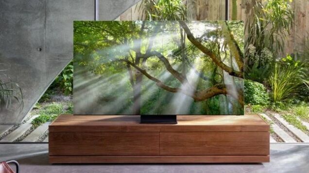 تلویزیون سامسونگ Q950TS QLED 8K با طراحی بدون حاشیه رونمایی شد +عکس
