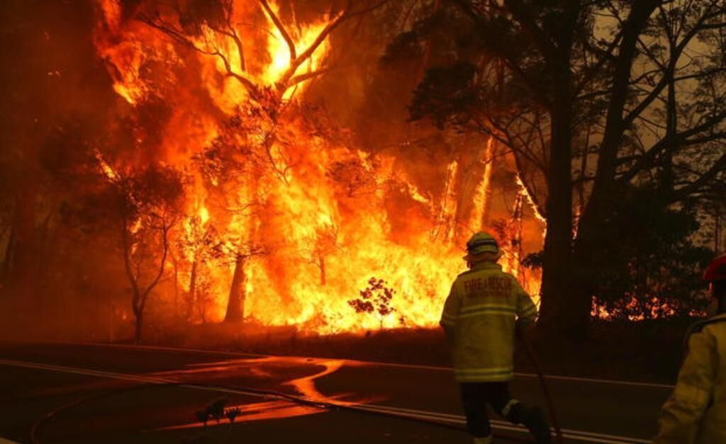 دود آتش‌سوزی استرالیا به آسمان شیلی رسید