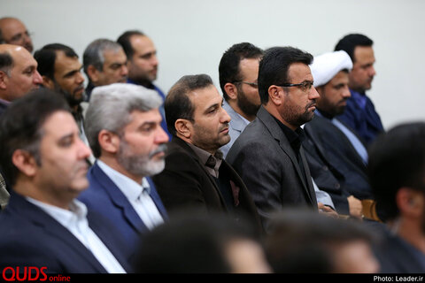 دیدارستاد کنگره شهدای بوشهر با رهبر انقلاب