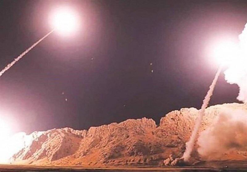  اصابت موشک‌های ایرانی به چشم هوایی آمریکا در عین الاسد
