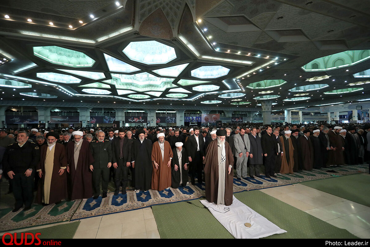 نماز جمعه تهران به امامت مقام معظم رهبری 