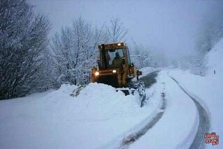 برف راه ۱۳۵ روستا در آذربایجان شرقی را مسدود کرد