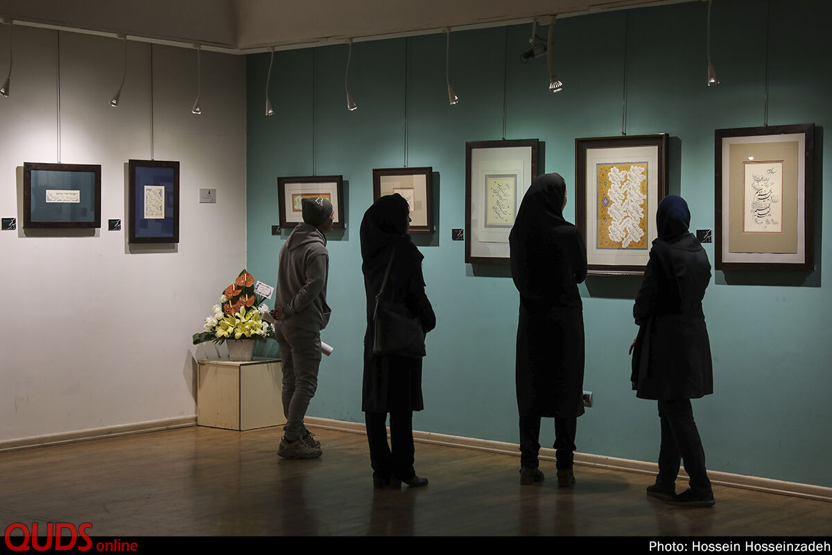 گشایش نمایشگاه یاس کبود در نگارخانه رضوان مشهد