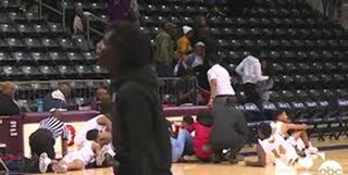 قتل در میدان مسابقه|تیراندازی به زمین بسکتبال کشید