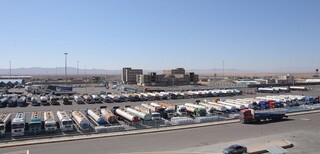 انتظار هزار کامیون در مرز دوغارون برای  ورود به افغانستان
