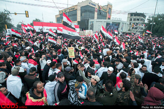 تظاهرات میلیونی ضد آمریکایی در بغداد