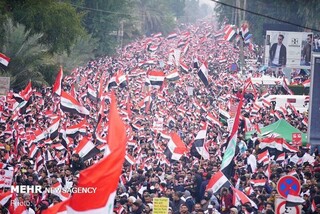 منبع دیپلماتیک غربی: نمی‌توان تظاهرات میلیونی عراقی‌ها برای اخراج آمریکا را نادیده گرفت