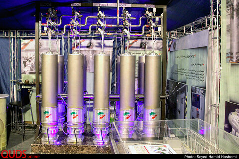آئین افتتاحیه پنجاه ودومین نمایشگاه تخصصی دستاوردهای صنعت هسته ای کشور درمشهد