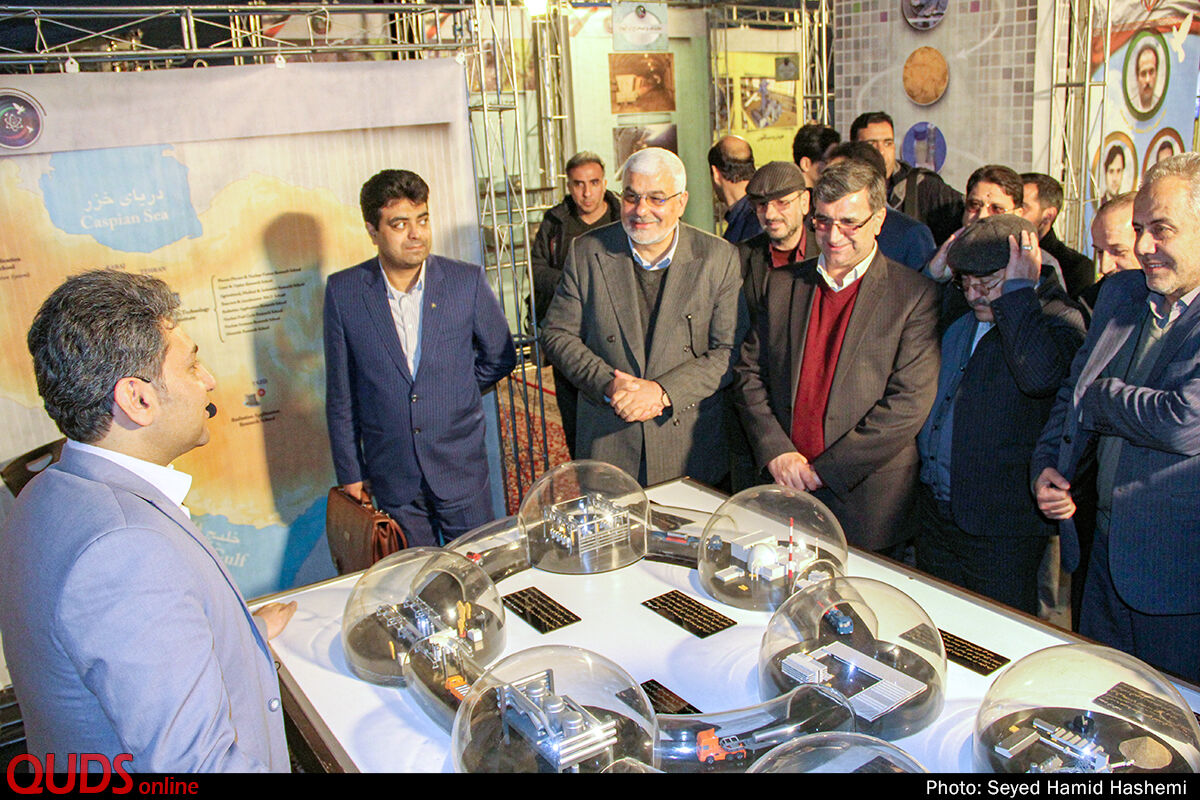 آئین افتتاحیه پنجاه ودومین نمایشگاه تخصصی دستاوردهای صنعت هسته ای کشور درمشهد