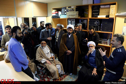 بازدید تولیت آستان قدس رضوی از معاونت تبلیغات اسلامی