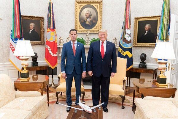 ترامپ با سرکرده شورشیان ونزوئلا در کاخ سفید دیدار کرد