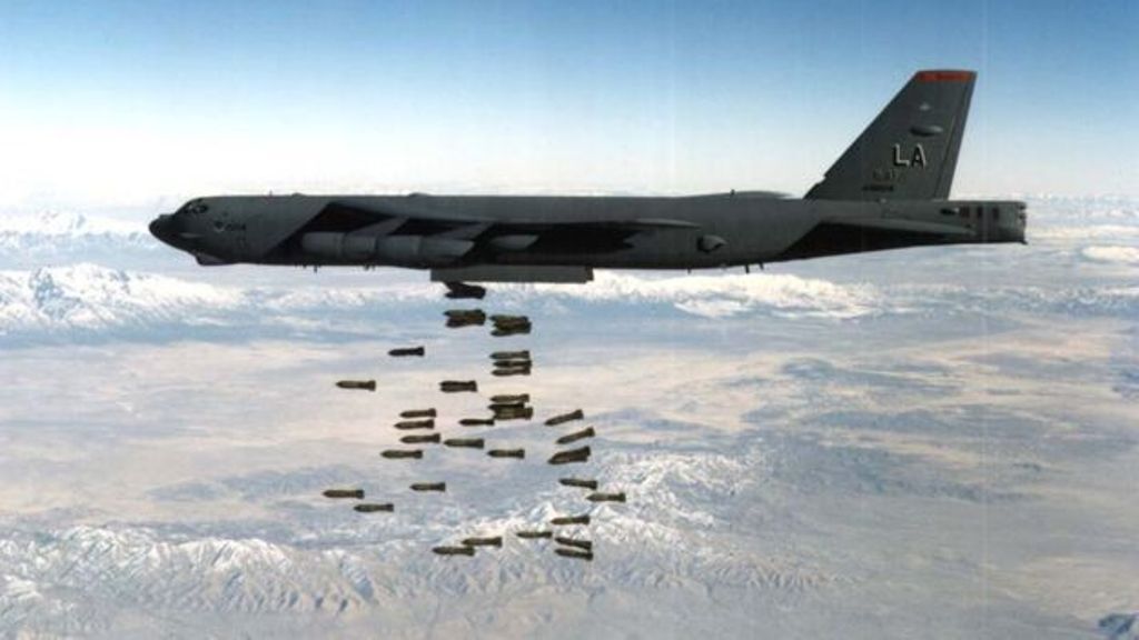 آمریکا رکورد بمب‌های ریخته شده در افغانستان را شکست
