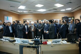 مرکز کنترل و راهبری شبکه برق منطقه ای زنجان به بهره برداری رسید