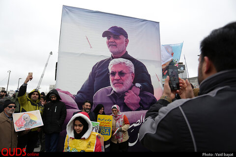 راهپیمایی 22 بهمن در مشهد