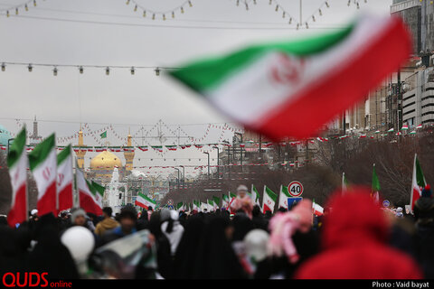 راهپیمایی 22 بهمن در مشهد