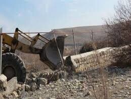 رفع تصرف ٣٠٠ مترمربع از اراضی دولتی در رفسنجان