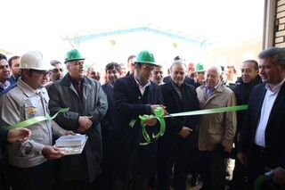 افتتاح کارخانه تولید شمش طلای بردسکن 
