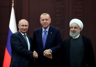 روحانی، پوتین، اردوغان