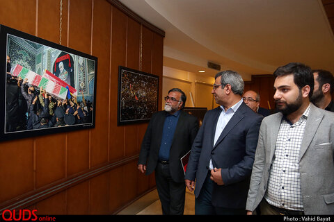 افتتاح نمایشگاه و رونمایی از کتاب عکس بدرقه سردار
