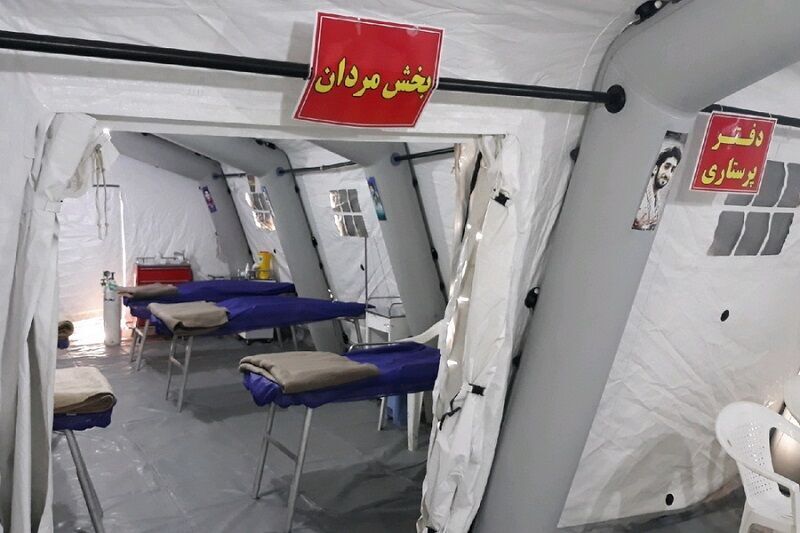 راه اندازی بیمارستان ۱۰۰ تخت‌خوابی صحرایی سپاه در ارومیه