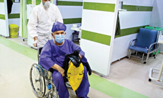 فرار سه بیمار کرونایی از بیمارستان نظرآباد تکذیب شد