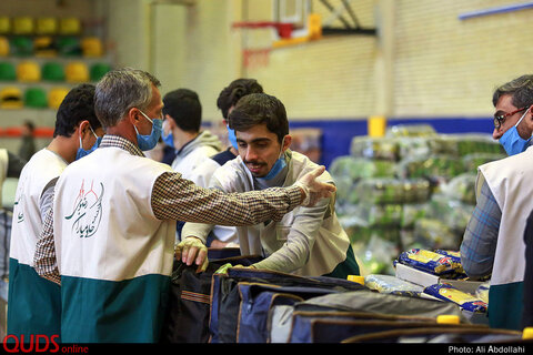 تهیه کمک‌های معیشتی برای محرومان حاشیه شهر مشهد
