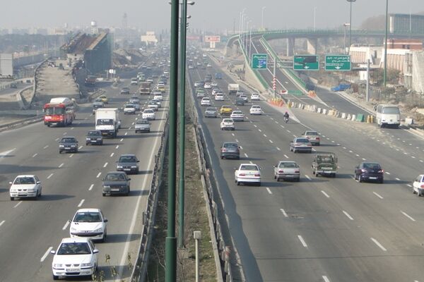 آخرین وضعیت ترافیکی جاده‌های کشور در ۱۴ فروردین 