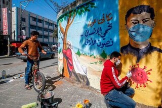 هنر خیابانی در برابر کرونا/ ۲۰ نقاشی دیواری از شهرهای مختلف دنیا