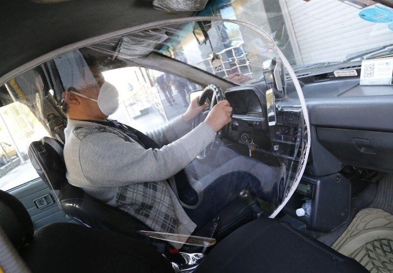 تفکیک فضای راننده و مسافر در تاکسی‌های تهران