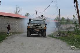 ۴۰۰ روستای غرب گیلان توسط ارتش گندزدایی شد