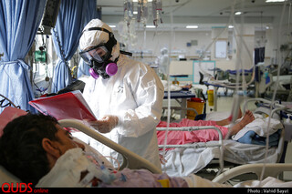 ۴۴ بیمار جدید مبتلا به کرونا در مراکز درمانی دانشگاه علوم پزشکی مشهد بستری شدند