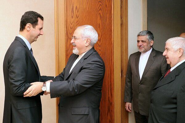 دیدار ظریف با بشار اسد