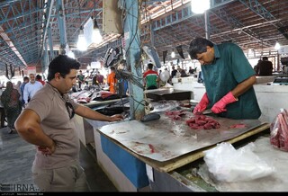 بازار ماهی فروشان بندرعباس تعطیل شد