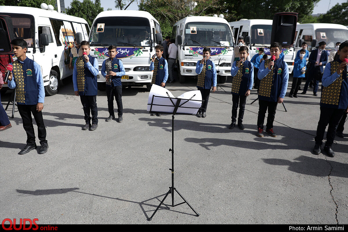 اجرای ویژه برنامه «با نوای کاروان» در سطح شهر مشهد