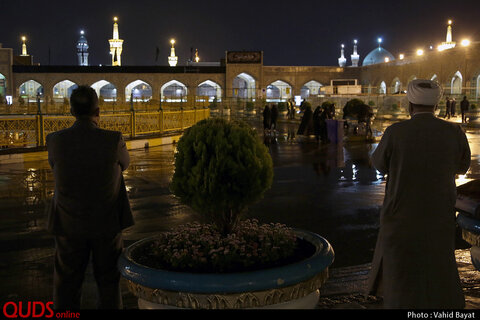 مراسم احیای شب نوزدهم ماه مبارک رمضان در حریم مطهر رضوی