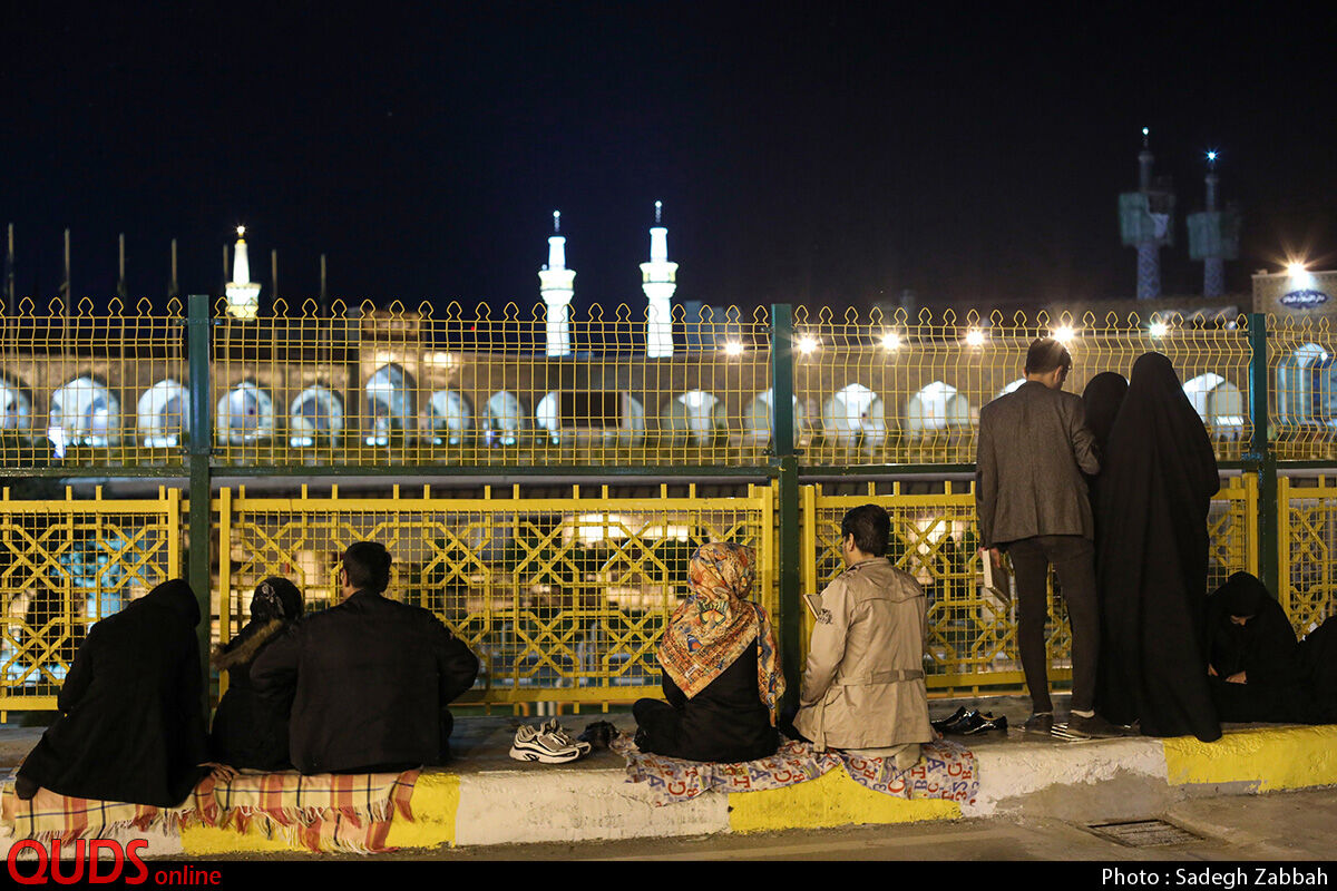 مراسم احیای شب بیست و سوم ماه مبارک رمضان در حریم مطهر رضوی