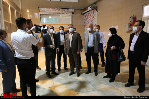 بازدید فرماندار مشهد از کشتارگاه مارلیک و کارگاه تولید ترشیجات و شوریجات